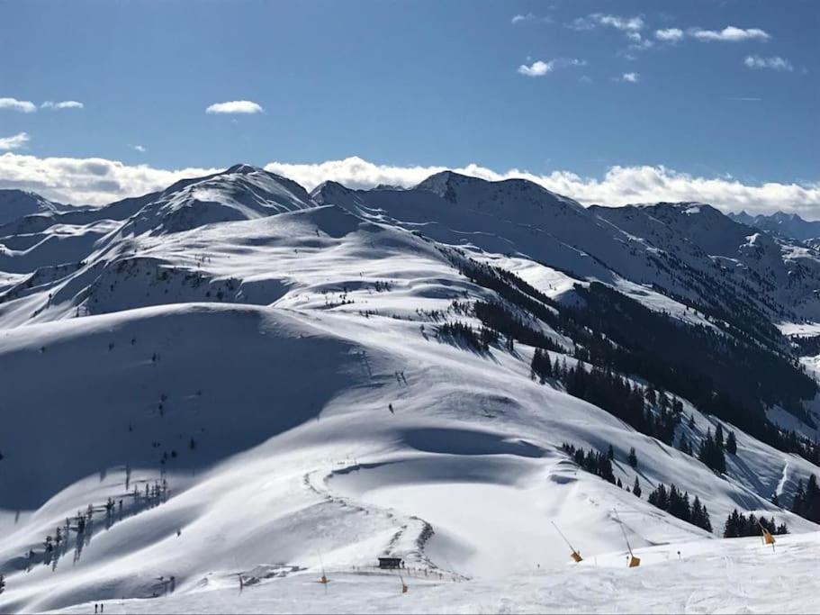 Ferienhaus Zillertal Panorama Blick Balkon Sauna Zellberg Esterno foto