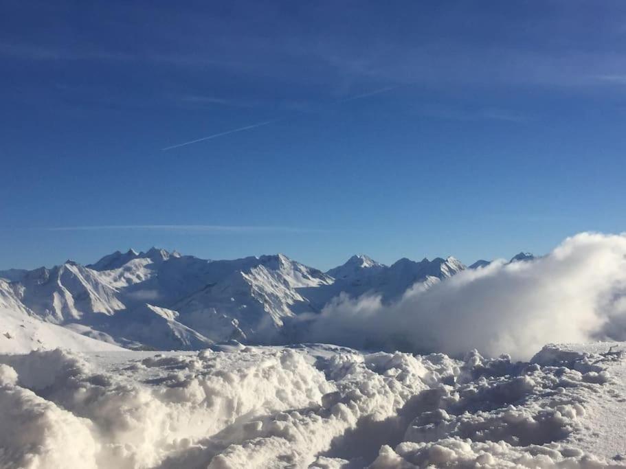 Ferienhaus Zillertal Panorama Blick Balkon Sauna Zellberg Esterno foto