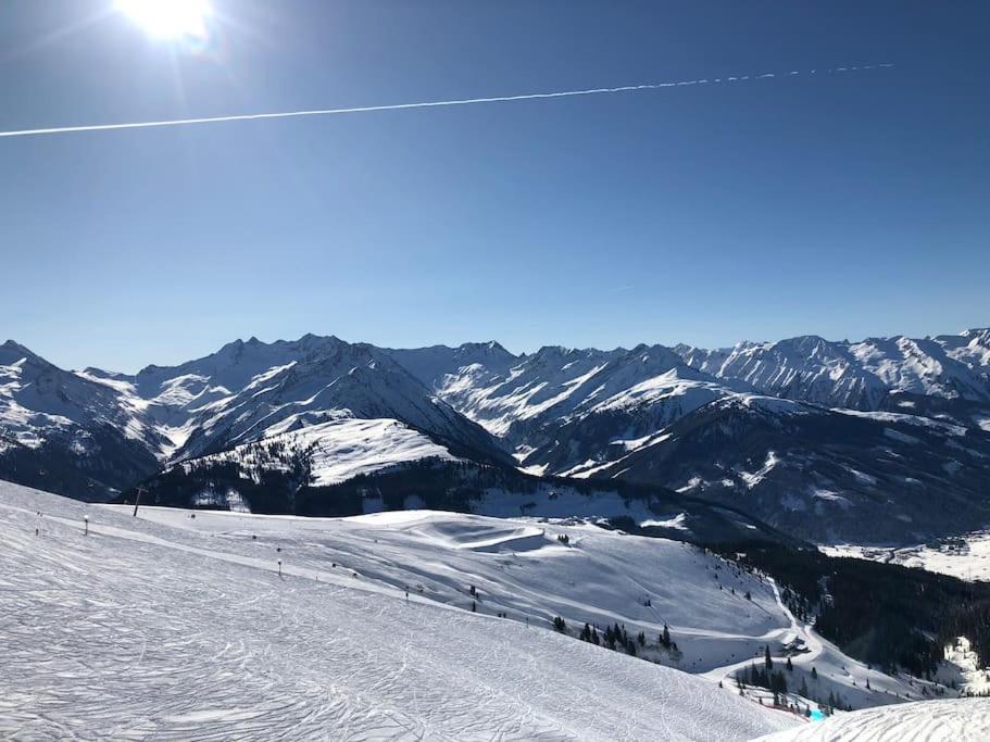 Ferienhaus Zillertal Panorama Blick Balkon Sauna Zellberg Esterno foto