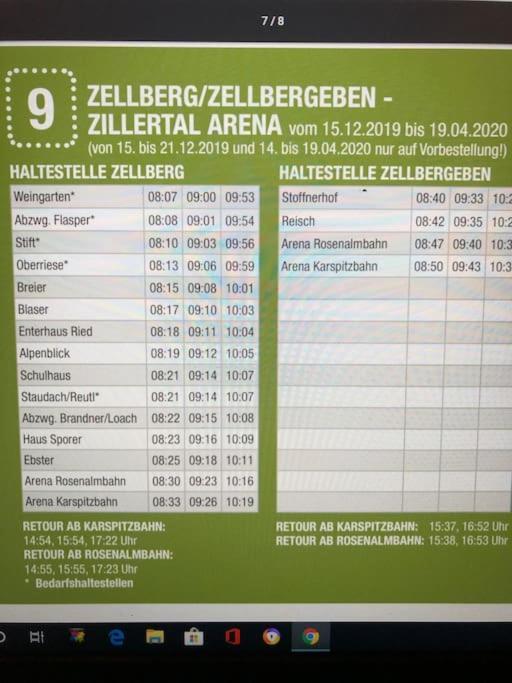 Ferienhaus Zillertal Panorama Blick Balkon Sauna Zellberg Esterno foto