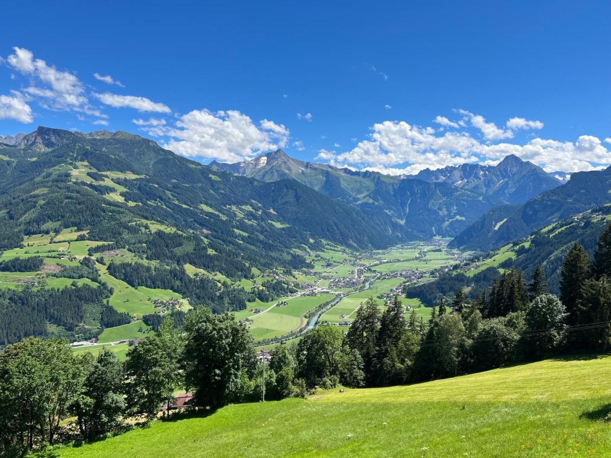 Ferienhaus Zillertal Panorama Blick Balkon Sauna Zellberg Esterno foto