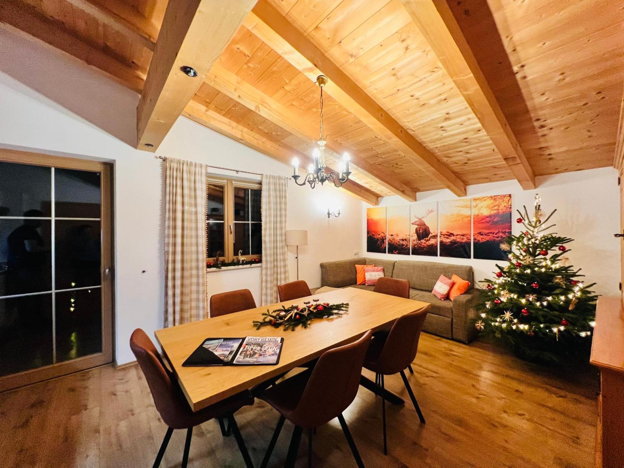 Ferienhaus Zillertal Panorama Blick Balkon Sauna Zellberg Esterno foto